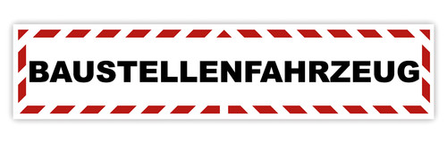 Aufkleber baustellenfahrzeug - aufkleber,