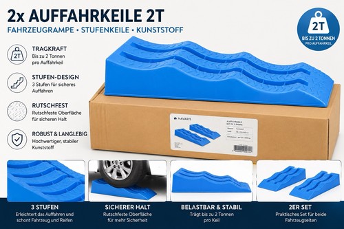 Auffahrkeile pkw auto - 2x,