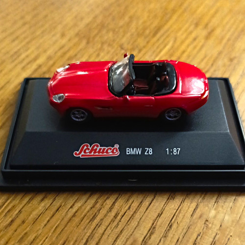 Schuco bmw rot 87 - bmw, 1:87