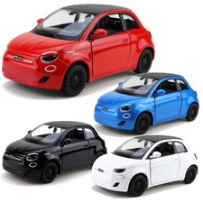 Fiat 500e Modellauto Retro
