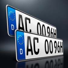 2 Kfz Kennzeichen Historisch |